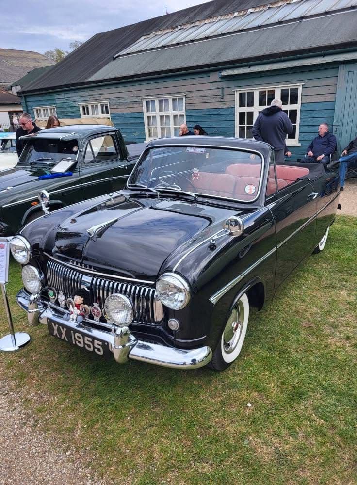 Dean's Ford Consul Mk1 convertible at Brooklands Car Show